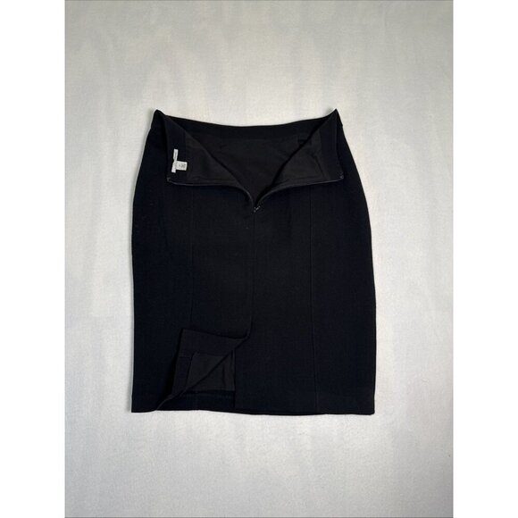 Halogen pencil skirt Size 2P Office/Night Out Black Great Shape - Picture 3 of 9